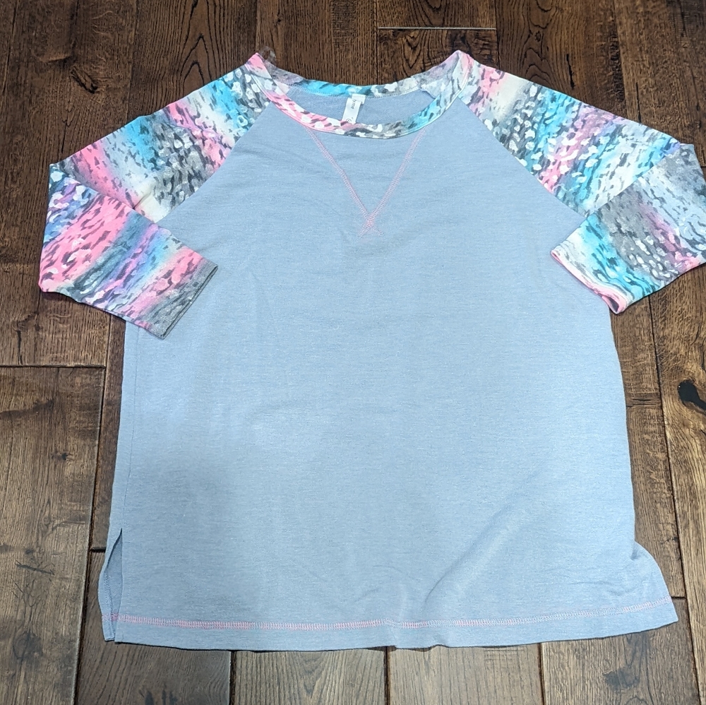 Honeyme 3/4 Sleeve Top
